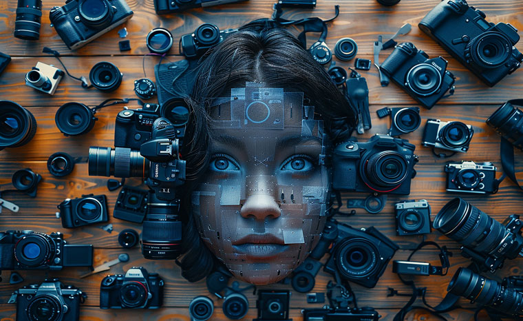 Photography and Artificial Intelligence: Shaping the Future of Visual Art shoot by rvr student