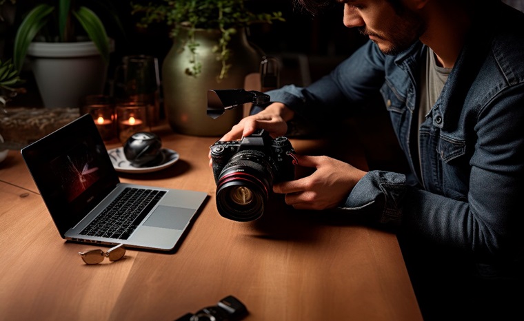 Man Handling Camera Rvr school of phytophagy