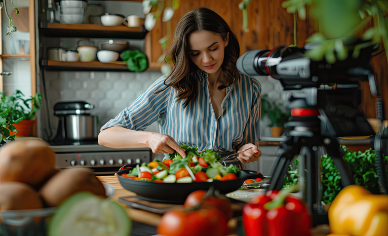 young women preparing food from RVR School of Photography